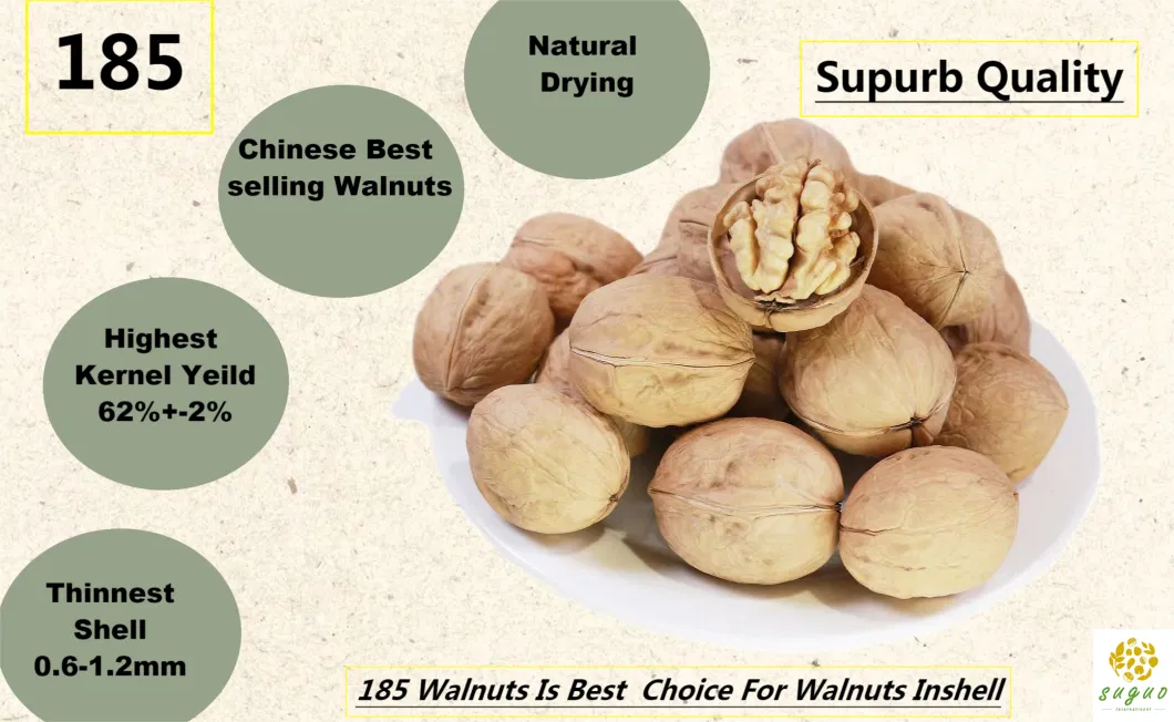 185 Light Kernels Peeling Walnuts 1/2 Walnut Kernel Supplier